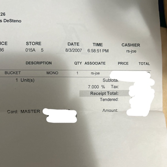 100% AUTH Louis Vuitton Bucket Bag GM &Removable Chain Zipper Wallet Pouch - Picture 6 of 13